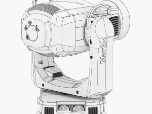 stage light 5 Modelo 3D