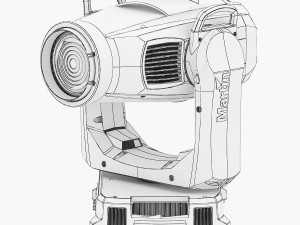 stage light 5 Modelo 3D
