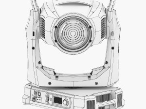 stage light 5 Modelo 3D