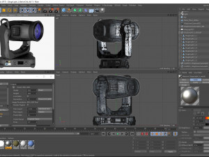stage light 5 Modelo 3D