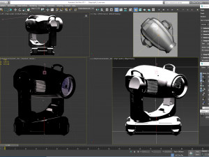 stage light 5 Modelo 3D