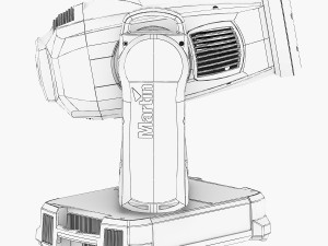 stage light 6 3D Model