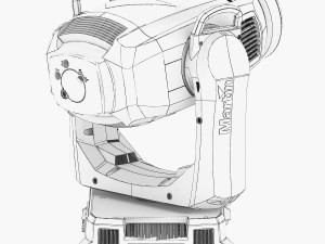 stage light 6 3D Model