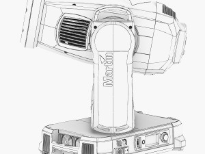 stage light 6 3D Model