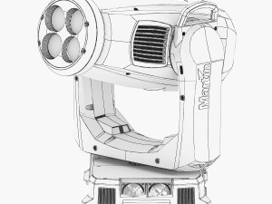 stage light 6 3D Model