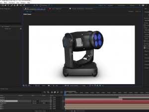 stage light 6 3D Model