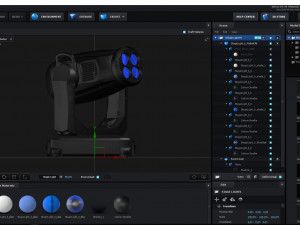 stage light 6 3D Model