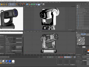 stage light 6 3D Model
