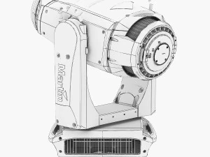 stage light 7 3D Model