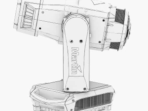 stage light 7 3D Model