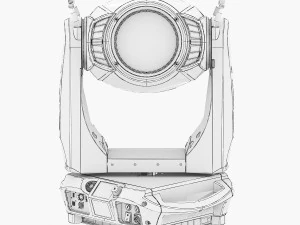 stage light 7 3D Model