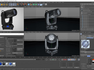 stage light 7 3D Модель