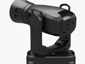 stage light 8 Model 3D