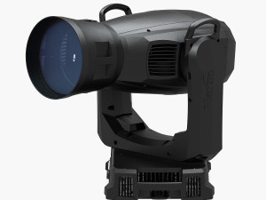 stage light 8 Model 3D