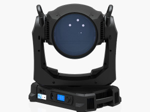 stage light 8 Model 3D