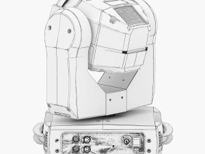 stage light 9 3D Model