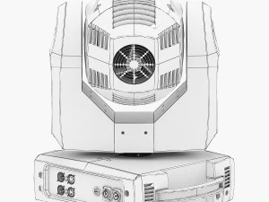 stage light 10 3D Model