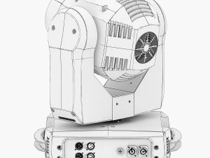 stage light 10 3D Model