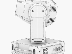 stage light 10 Model 3D