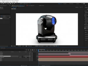 stage light 10 3D Model
