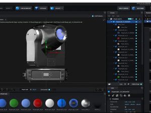 stage light 10 3D Model