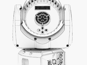 stage light 12 3D Model