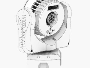 stage light 12 3D Model