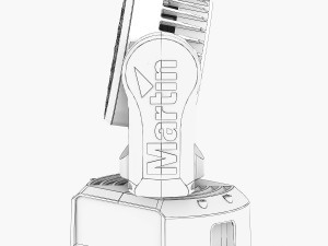 stage light 12 3D Model