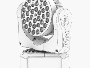 stage light 12 3D Model