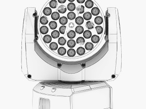 stage light 12 3D Model