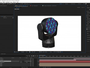 stage light 12 3D Model