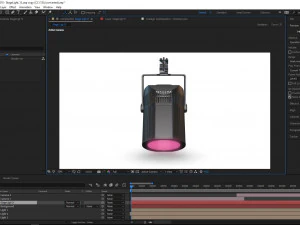 stage light 13 3D Model