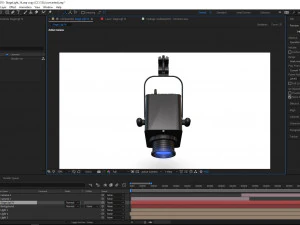 stage light 14 3D Model
