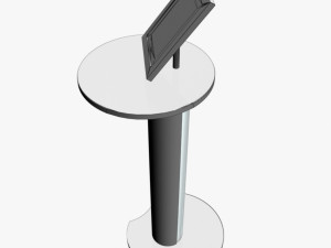 lectern 2 Model 3D