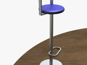 virtual tv studio podium desk imac27 ipad2 3D 모델