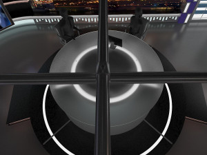 virtual tv studio news set 6 3D Модель