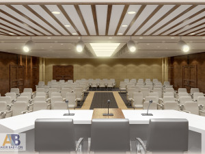 auditorium 18 3D 모델