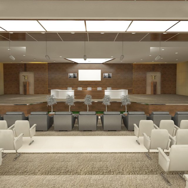 auditorium 29 Modelo 3D .c4d .max .obj .3ds .fbx .stl .blend 