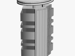 lectern 3 3D Model