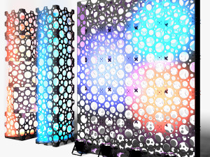 Stage Decor 02 - Modular Wall Column 3Dモデル