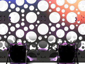 Stage Decor 02 - Modular Wall Column 3D Model