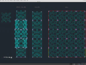 Stage Decor 02 - Modular Wall Column 3D Model