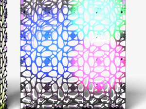 Stage Decor 03 - Modular Wall Column 3D Model