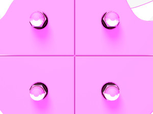 Stage Decor 03 - Modular Wall Column Modèle 3D