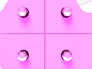 Stage Decor 03 - Modular Wall Column 3D Model