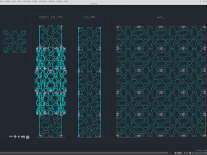 Stage Decor 03 - Modular Wall Column Modèle 3D