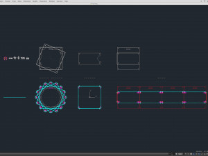 Stage Decor 03 - Modular Wall Column Modèle 3D