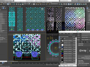 Stage Decor 03 - Modular Wall Column Modèle 3D