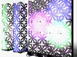 Stage Decor 04 - Modular Wall Column 3D Model