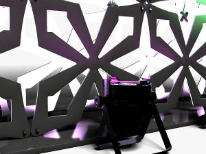 Stage Decor 04 - Modular Wall Column 3D Model